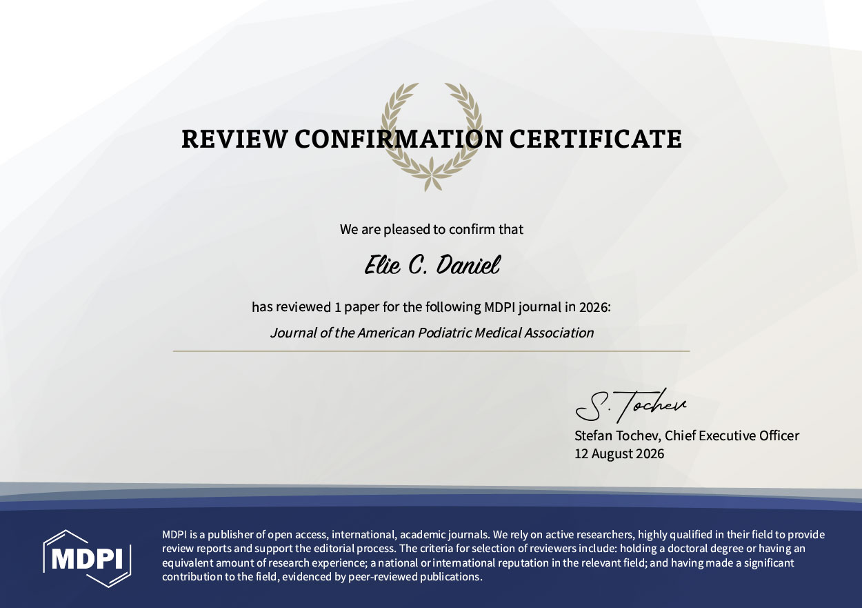 reviewer crertificate